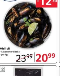 SELGROS Midii vii - Acvacultură Italia - per kg