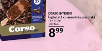 CORSO INTENSO Înghețată cu aromă de ciocolată 3 x 110 ml