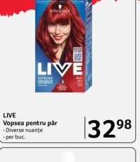 Schwarzkopf LIVE Vopsea pentru păr Diverse nuanțe