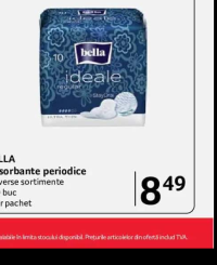 BELLA Absorbante periodice Diverse sortimente 10 buc