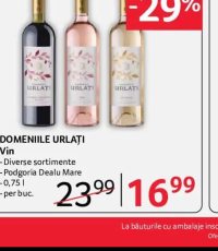 Domeniile Urlați Vin diverse sortimente - Podgoria Dealu Mare - 0,75 l