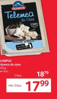 Olympus Telemea de oaie 350 g