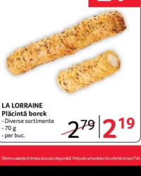 LA LORRAINE Plăcintă borek 70 g