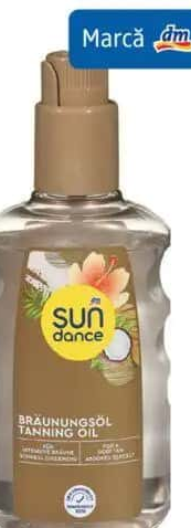 SUNDANCE ulei de bronzare 200 ml