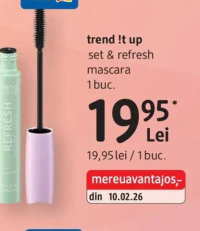 trend !t up set & refresh mascara 1 buc.