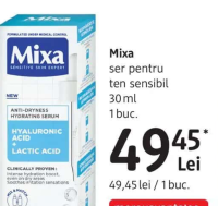 Mixa ser pentru ten sensibil 30 ml 1 buc.