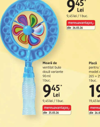 Moară de ventilat bule două variante 90 ml 1 buc.
