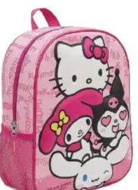 Hello Kitty Ghiozdan 3D pentru preșcolari 1 buc.