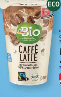 dmBio caffé latte 230 ml