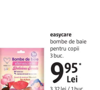 easycare bombe de baie pentru copii 3 buc.