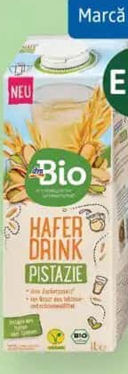 dmBio băutură de ovăz și fistic 1 l