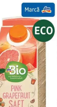 dmBio suc de grapefruit roz 750 ml