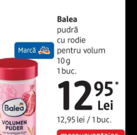 Balea pudră cu rodie pentru volum 10 g 1 buc.