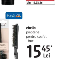 ebelin pieptene pentru coafat 1 buc.