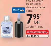 trend !t up easy & speedy lac de unghii diverse variante 1 buc.
