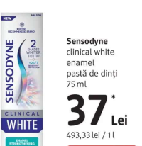 Sensodyne clinical white enamel pastă de dinți 75 ml