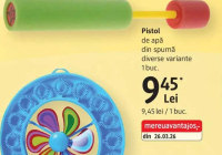 Pistol de apă din spumă diverse variante 1 buc.