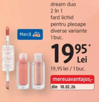trend !t up dream duo 2 în 1 fard lichid pentru pleoape diverse variante 1 buc.