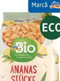 dmBio ananas bucăți 100 g