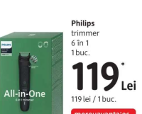Philips trimmer 6 în 1 1 buc.