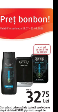 STR8 apă de toaletă sau loțiune după bărbierit + un gel de duș STR8 de 400 ml