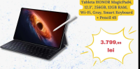 Tableta HONOR MagicPad4 12.3", 256GB, 12GB RAM, Wi-Fi, Gray, Smart Keyboard + Pencil 4S