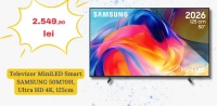 Televizor MiniLED Smart SAMSUNG 50M70H, Ultra HD 4K, 125cm