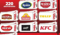 Remia, Mazza, Olympia, Mission, Tulip, KFC, Reeva, Glads
