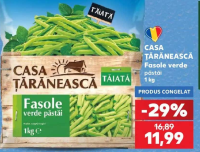 CASA ȚĂRĂNEASCĂ Fasole verde păstăi 1 kg