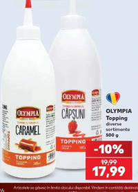 OLYMPIA Topping diverse sortimente 500 g