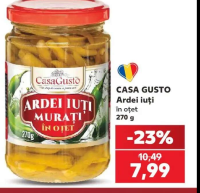 Casa Gusto Ardei iuți în oțet 270 g