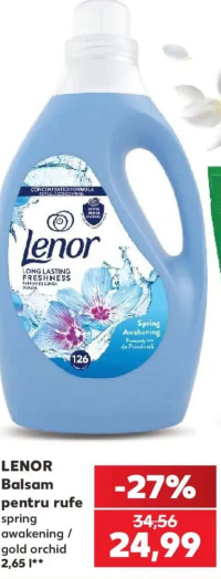 LENOR Balsam pentru rufe spring awakening / gold orchid 2,65 l