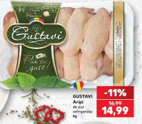 GUSTAVI Aripi de pui refrigerate kg