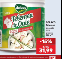 DELACO Telemea de oaie 400 g