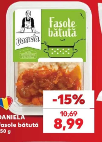 DANIELA Fasole bătută 250 g