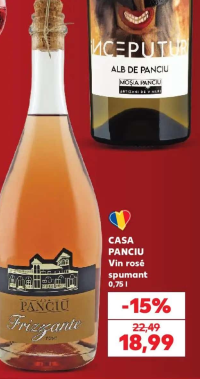 Casa Panciu Vin rosé spumant 0,75 l
