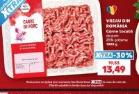 VREAU DIN ROMÂNIA Carne tocată de porc 25% grăsime 1000 g