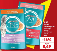 Purina ONE Hrană umedă pisici sensitive / indoor / sterilizate / adult 85 g