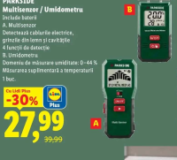 PARKSIDE Multisenzor / Umidometru