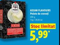 ASIAN FLAVOURS Pelete de creveți 200 g