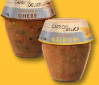 CAPRICII & DELICII Zacușcă gălbiori / ghebe 290 g