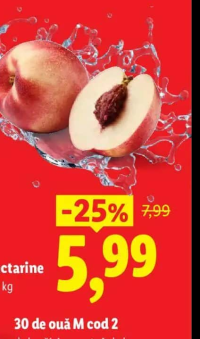 Nectarine per kg