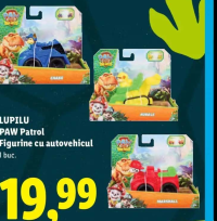 LUPILU PAW Patrol Figurine cu autovehicul 1 buc.