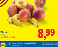 Lidl Piersici per kg