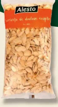 Alesto Semințe de dovleac prăjite și sărate 250 g