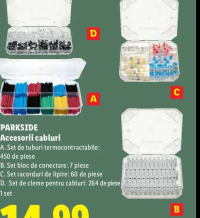 PARKSIDE Accesorii cabluri 1 set