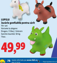 Lupilu Jucărie gonflabilă pentru sărit 1 buc.