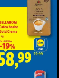 BELLAROM Cafea boabe Gold Crema 1 kg