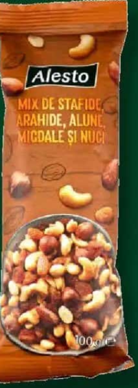 Alesto Mix nuci și stafide 100 g