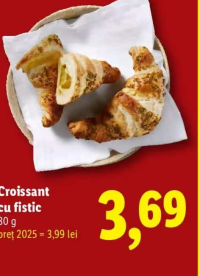 Croissant cu fistic 80 g
